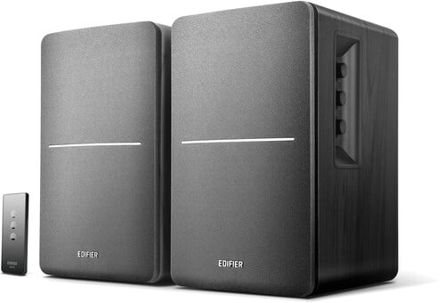 Edifier R1280T Powered Bookshelf Speakers 2.0 - 42 Watts (Black)