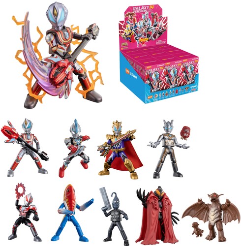 Blokees - Ultraman - Galaxy Version - 14: Connect The Wishes 9ct Model Kit Display
