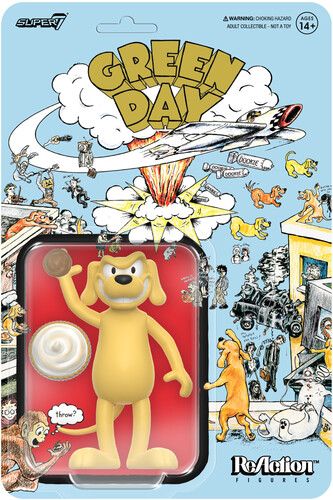 Super7 - Green Day - ReAction Figures - Dookie Dog