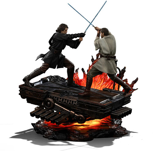 Iron Studios - Star Wars: Revenge of the Sith - Art Scale 1/10 - Anakin vs Obi-Wan 20th Anniversary Statue