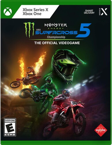 Monster Energy Supercross 5 for XBOX One and XBOX Series X