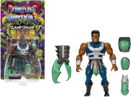 Masters of the Universe Turtles of Grayskull Clamp Champ (He-Man, MOTU, TMNT)