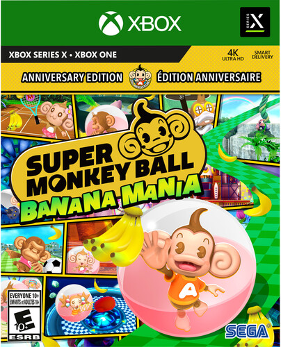 Super Monkey Ball Banana Mania ANNIVERSARY LAUNCH EDITION for XBOX One and XBOX Series X