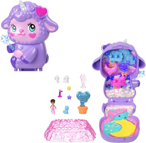 Polly Pocket Cozy Dreamland Lamb Compact