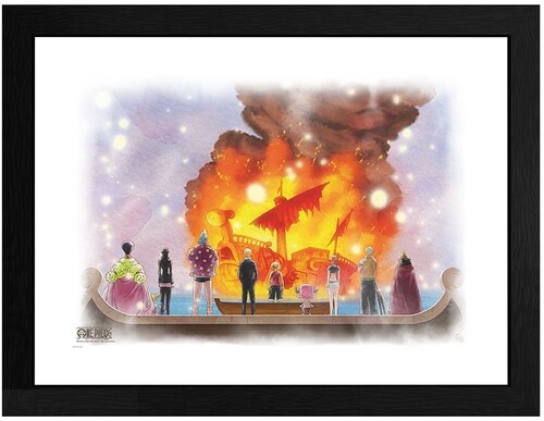 One Piece - Framed Print - Vogue Merry (12" X16")