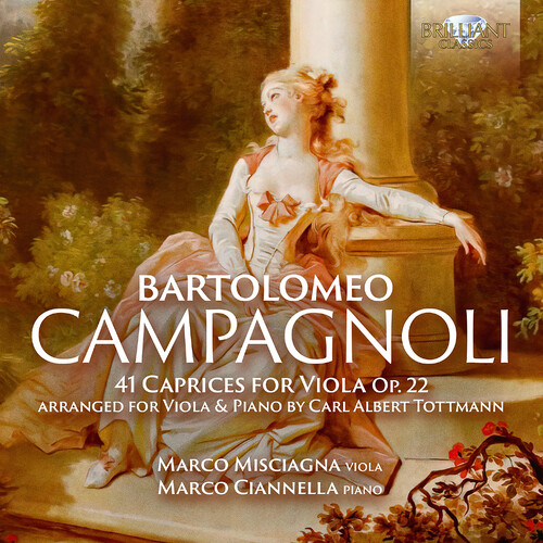 41 Caprices for Viola Op.22 arranged for Viola & Piano by Carl