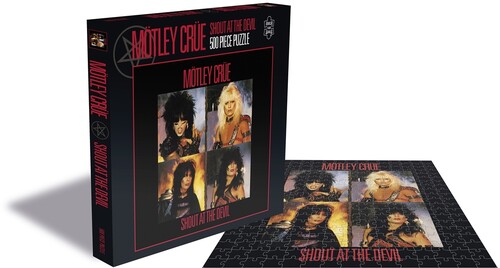 RockSaws - Motley Crue Shout At The Devil (500 Piece Jigsaw Puzzle)