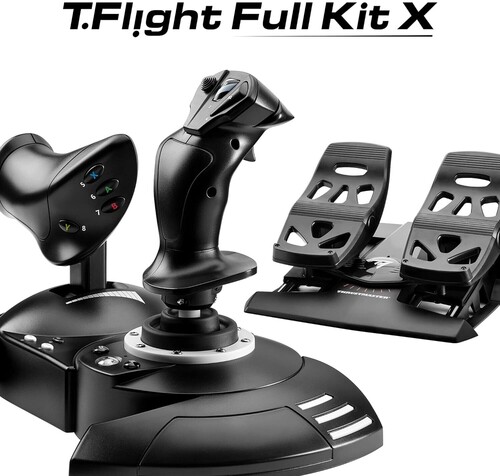 XBOX Accessory: Flight Stick - Thrustmaster T-Flight Full Kit: Officially Licensed by Microsoft
