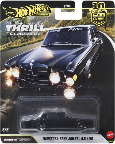 Hot Wheels Premium: Thrill Climbers Mercedes-Benz 300 Sel 6.8 AMG