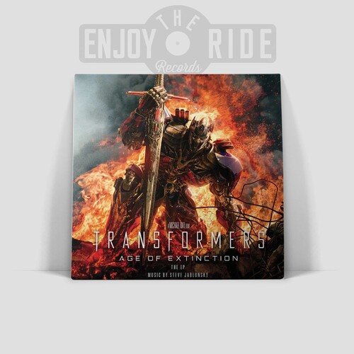Transformers: Age Of Extinction (Original Soundtrack) - Optimus Prime Tri Color Stripe Vinyl