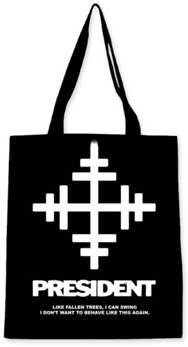 Rocksax - President - Lyric Key - Eco-Friendly Tote Bag (Black)