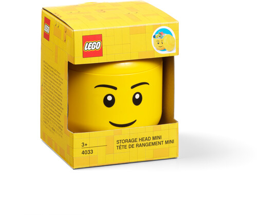 LEGO Mini Stackable Storage Head, Boy