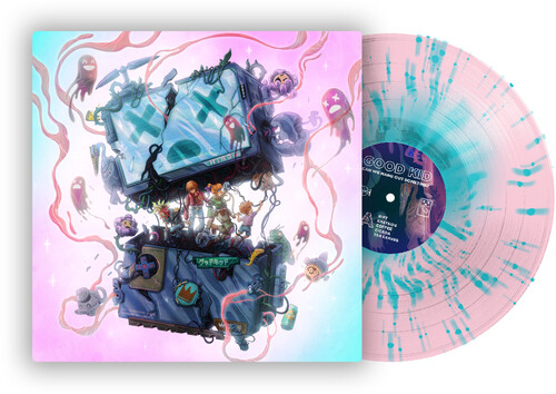 Can We Hang Out Sometime? - Light Blue in Pink Splatter