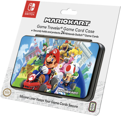 Switch 2 Accessory: Case -RDS 24 Game Card Case-Super Mario Kart: Officially Licensed by Nintendo