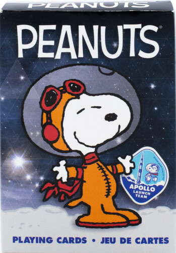 Peanuts Snoopy In Space Apollo Launch Team Playing Cards Deck