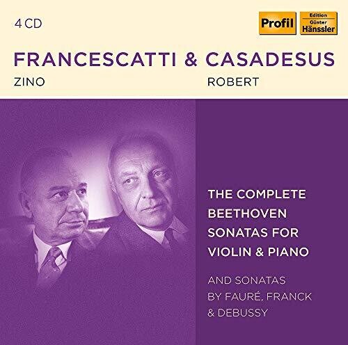 Sonatas for Violin & Piano (CD)