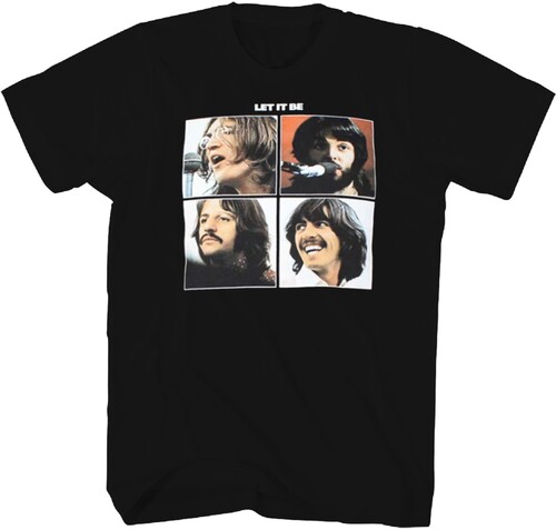 Beatles - Let It Be T-Shirt - 2XL Black 2061102207