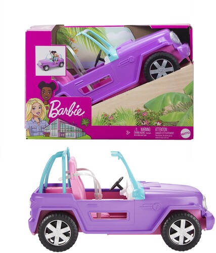Barbie Off-Road Vehicle, Purple with Pink Seats