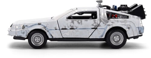 Back to the Future - Hollywood Rides - 1:32 40th Anniversary Time Machine Die-Cast Car (Frosty)