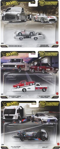 Hot Wheels Premium Team Transport 4-Piece K Assortment