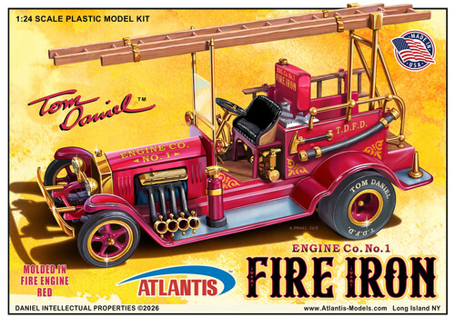 Tom Daniel - Fire Iron Old Time Fire Engine Show Rod 1:24 Scale Model Kit