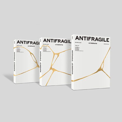 Le Sserafim - Antifragile - Random Cover - incl. 112pg Booklet, Photo Card, Postcard, Sticker, 3 Antifragile Stickers + Poster (CD)