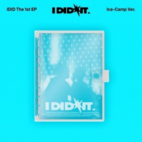 I Did It - Ice-Camp Version - incl. Diary, 88pg Diary Photobook, Clear Sticker, Twinkle Sticker, PVC Air Keyring, ID Photo Sticker Set, ID Photo Seal Sticker Set + 2 Photocards