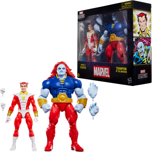 Marvel Comics - Marvel Legends - Starfox & Champion of the Universe Action Figure 2-Pack