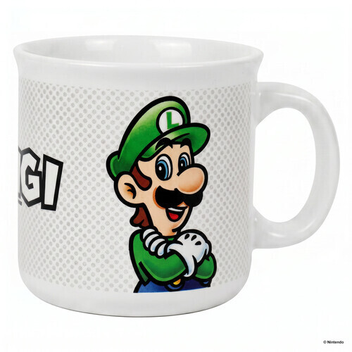 Super Mario - Luigi-Name - 20 oz Camper Mug