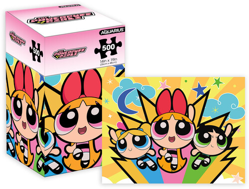 Powerpuff Girls 500 Piece Jigsaw Puzzle (Vertical Box)