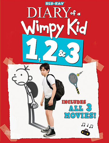 Diary of a Wimpy Kid: 1, 2 & 3