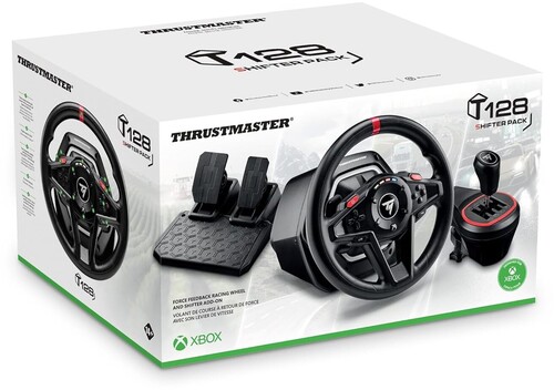 XBOX Accessory: Racing Wheel - Thrustmaster T128 Shifter Pack - C: Officially Licensed by Microsoft