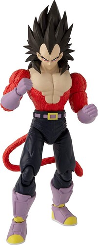 Bandai America - DragonBall Super Dragon Stars Super Saiyan 4 Vegeta 6.5" Action Figure