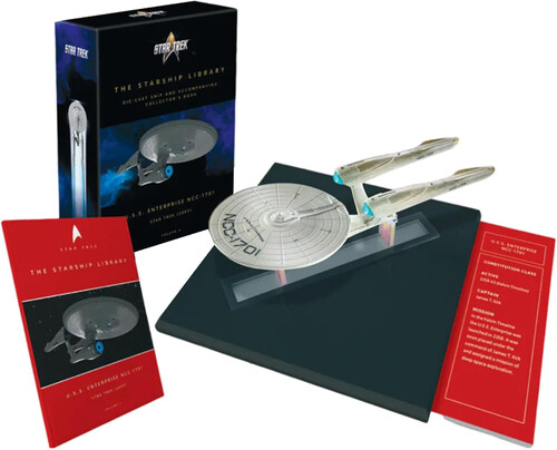 Star Trek 2009 - Starship Library Vol.3 - U.S.S. Enterprise NCC-1707 (Kelvin Timeline) Die-Cast Ship & Book Set