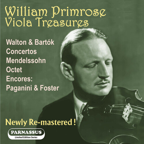 William Primrose: Viola Treasures