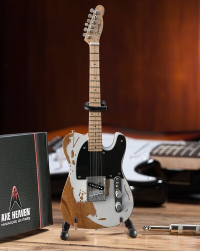 Fender Telecaster Esquire Vintage 10 Inch Miniature Guitar Replica