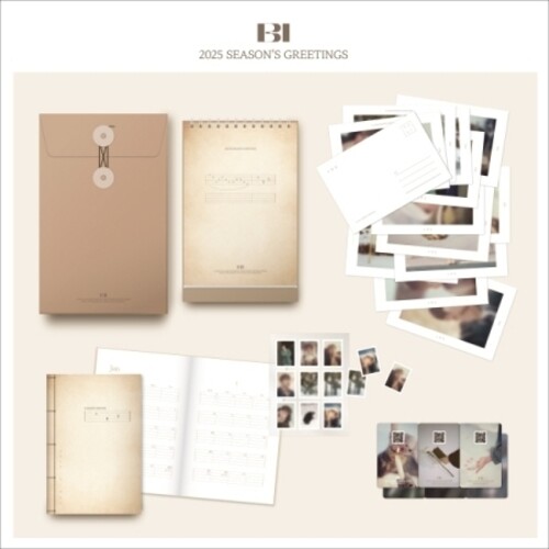 2025 Season's Greetings - 2025 Staycine Awards - incl. Desk Calendar, Diary, Postcard Set, Stamp Sticker Set + Music Photocard Set