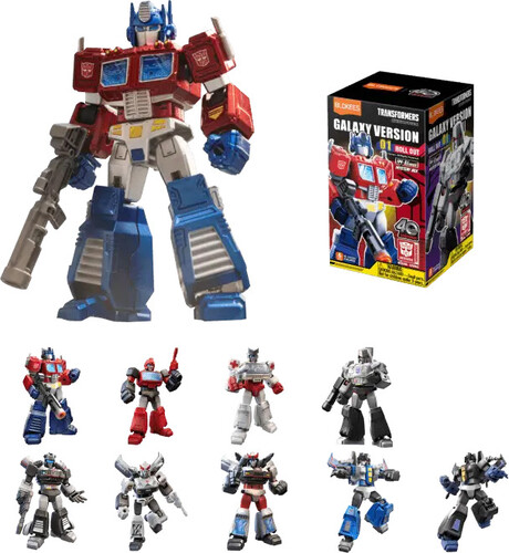 Blokees - Transformers - Galaxy Version - 01: Roll Out Model Kit 9ct Display PDQ
