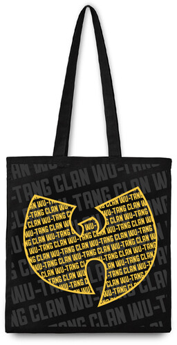 Rocksax - Wu-Tang Clan - Logo Repeat - Eco-Friendly Tote Bag (Black)