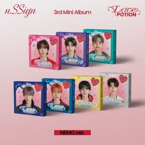 Love Potion - Nemo QR Card Version - 2 Unit Photocards, 2 Photocards, Folding Poster + 7pc Postcard Set