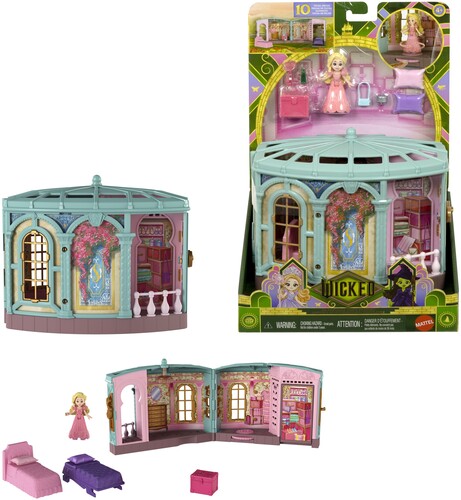 Wicked So Popular Dorm Playset with Small Doll