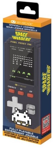My Arcade - Space Invader Pixel Pocket Pro Portable Handheld Gaming System