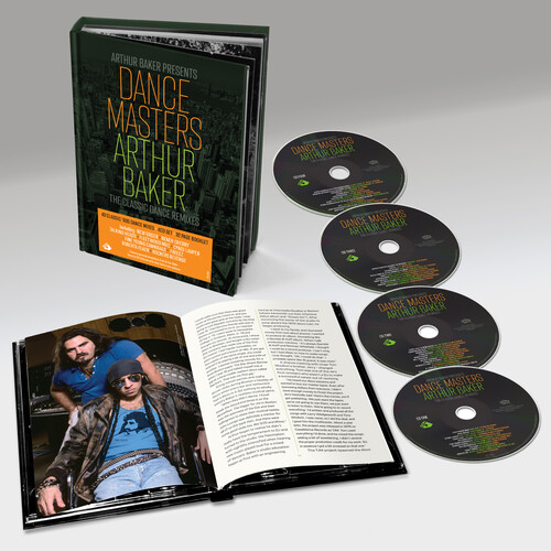 Arthur Baker Presents Dance Masters: Arthur Baker The Classic Dance Remixes - 4CD, Media book, 32pp Booklet