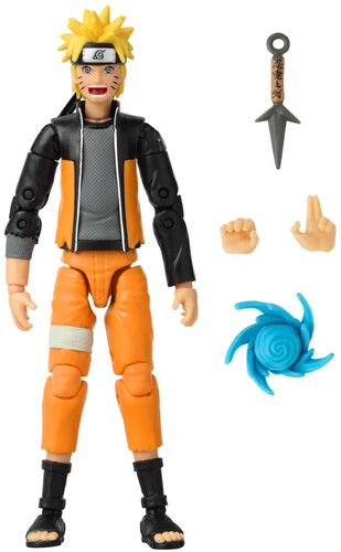 Bandai - Naruto - Anime Heroes - Naruto Uzumaki Final Battle Action Figure