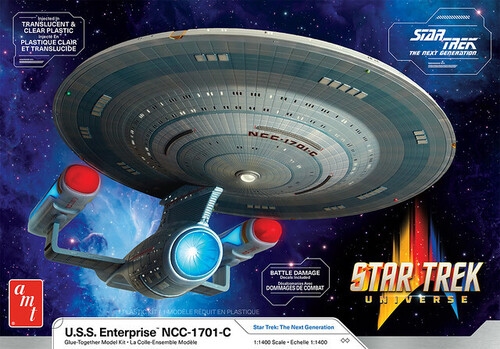 Star Trek U.S.S. Enterprise NCC1701C AMT Model Kit