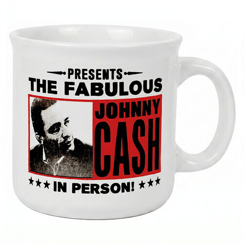 Johnny Cash - In Person - 20 oz Camper Mug