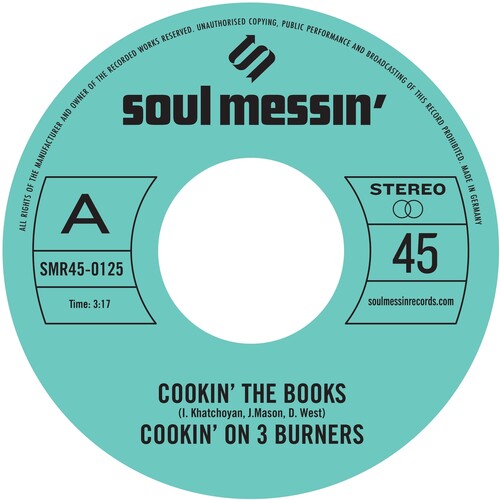 Cookin' The Books B/w Give A Little Bit More