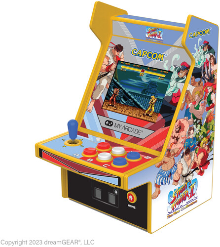 My Arcade - Super Street Fighter II - Micro Player Pro Portable Retro Arcade (2 GAMES IN 1)