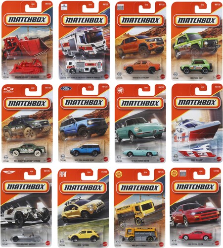 Mattel - Matchbox 1:64 Basic Car Collection 24-Piece A Assortment