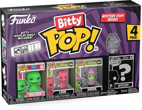 FUNKO BITTY POP!: The Nightmare Before Christmas - Oogie Boogie 4PK